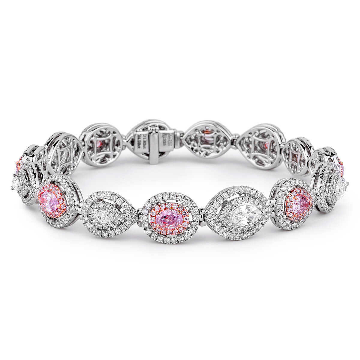 Coloured Diamond Bracelet